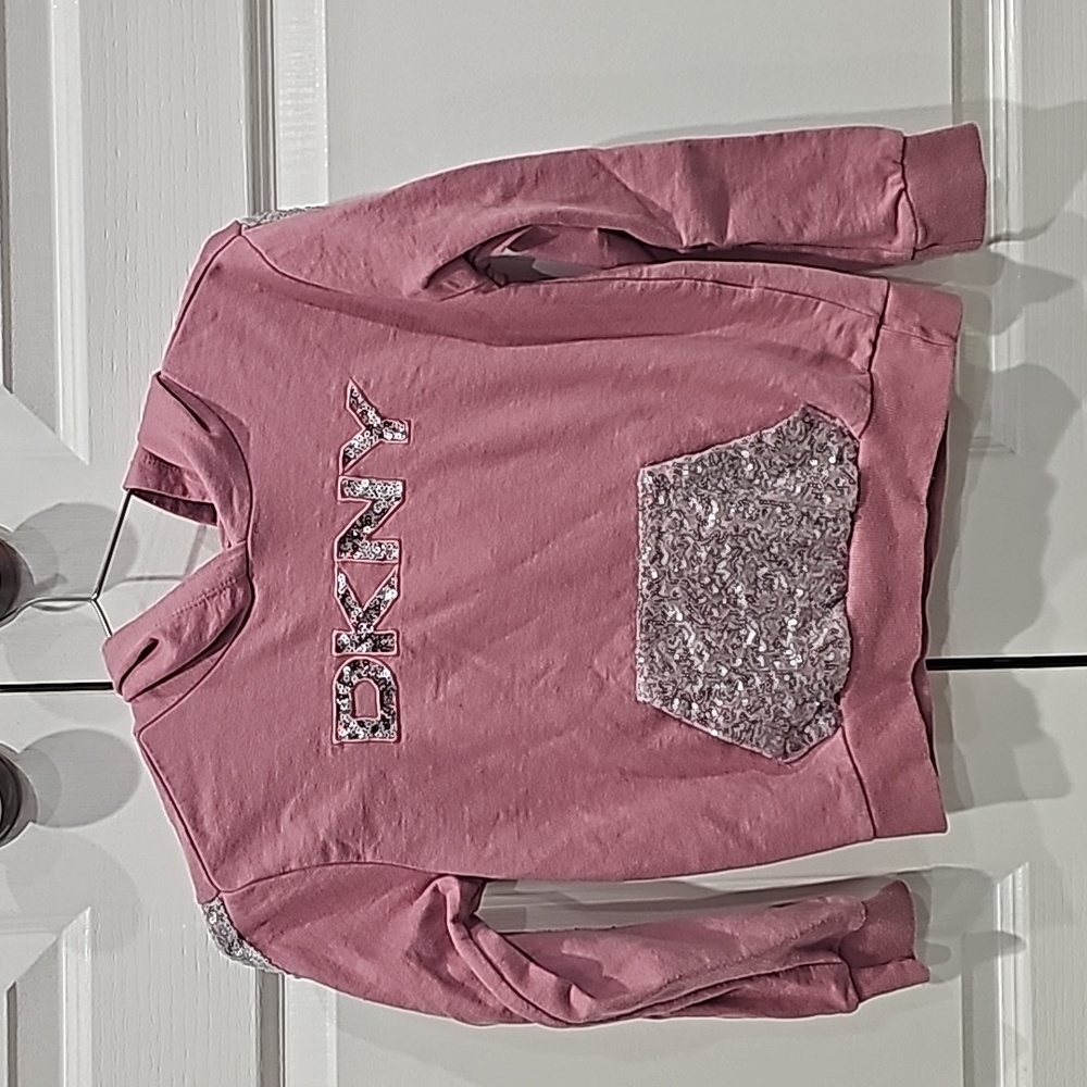 Girls DKNY sweatshirt - Picture 1 of 5